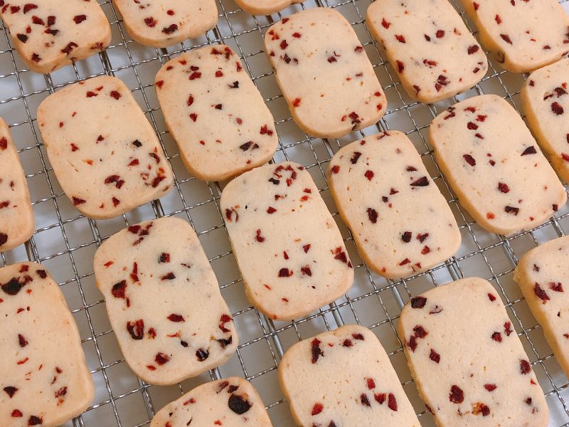 蔓越莓曲奇饼干 最最最简单的黄油饼干主图