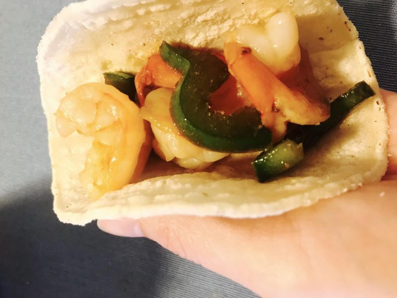 墨西哥小吃—Taco的做法操作步骤第7步：这个是虾的